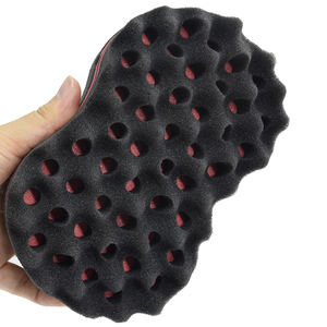 Cornrow — brosse à cheveux en éponge de nettoyage en profondeur, brosse de lavage pour les cheveux, Double face en forme ovale - Product Image 1