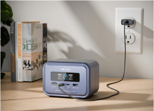 สถานีไฟฟ้าพกพา 100W เครื่องกำเนิดพลังงานแสงอาทิตย์ ชุดแบตเตอรี่สำรองสำหรับกรณีฉุกเฉิน ตั้งแคมป์กลางแจ้ง ชาร์จแล็ปท็อปและโทรศัพท์ - Product Image 4