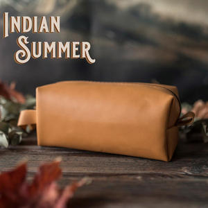 Bolso de mujer de PU hecho a mano Retro americano europeo cierre de cremallera Almacenamiento de moda para <span class=keywords><strong>maquillaje</strong></span> teléfono móvil artículos de baño - Product Image 4