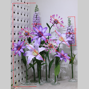Fleurs artificielles géantes 3D en EVA pour mariage, décoration florale vintage, nouvelle arrivée, pour fête, anniversaire, maison, jardin, extérieur, toile de fond - Product Image 2