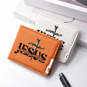 Porte-cartes de crédit pour homme au design personnalisé ultra-fin, bord en métal, portefeuille pour homme - Product Image 2