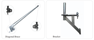 Giàn giáo ringlock thép nặng, độ bền tuyệt vời hỗ trợ lắp ráp lặp đi lặp lại và tái sử dụng - Product Image 2