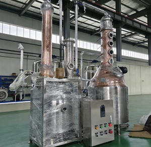 500 litros vapor calefacción cobre <span class=keywords><strong>Vodka</strong></span> Brandy Ron Gin destilación equipo de destilación - Product Image 5