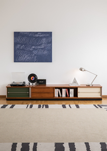 Solid Wood Vintage Style Combination TV <strong>Cabinet</strong> Floor-standing <strong>Living</strong> <strong>Room</strong> Home Integrated <strong>Small</strong> Apartment Storage <strong>Cabinet</strong> - Product Image 2