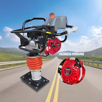 Compacteur Earth Rammer 5.5HP avec Jumping Jack Hammer Tamping 35CM Core Components Engine