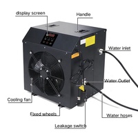 Refroidisseur de refroidissement par ventilateur 1HP Récupération de l'athlète Refroidisseur d'eau en plongée froide Refroidisseur de bain de glace avec filtre