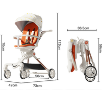 Poussette pliante légère bon prix pour bébé landau porte-bébé