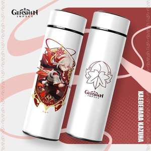 Madou Portable Mug <span class=keywords><strong>Arknights</strong></span> Tasse Isolante en Acier Inoxydable 304 Tasse à Vide Sensible à la Chaleur avec Design Mignon - Product Image 5