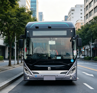 Usine de production de bus urbains électriques automatiques LHD de 12 mètres avec une autonomie de 450 kilomètres et une faible consommation d'énergie, produits par Tenglong