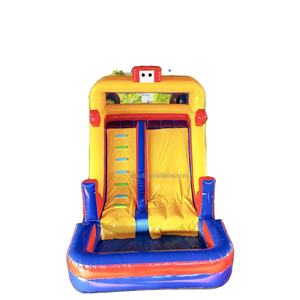 <span class=keywords><strong>Trampoline</strong></span> gonflable double coloré de grande taille pour l'extérieur en PVC commercial, toboggan sec, jeu de jungle, <span class=keywords><strong>accessoires</strong></span> pour adultes et enfants - Product Image 2