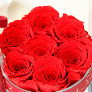 <span class=keywords><strong>Panier</strong></span> à fleurs circulaire de poche en acrylique Boîte à fleurs transparente haut de gamme <span class=keywords><strong>Panier</strong></span> à fleurs éternel portable pour offrir en <span class=keywords><strong>cadeau</strong></span> - Product Image 6