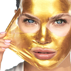 MELAO Maschera Peel-Off al <span class=keywords><strong>Collagene</strong></span> e Oro 24K Naturale e Biologica, Crema Viso Antirughe Idratante e Illuminante - Product Image 5