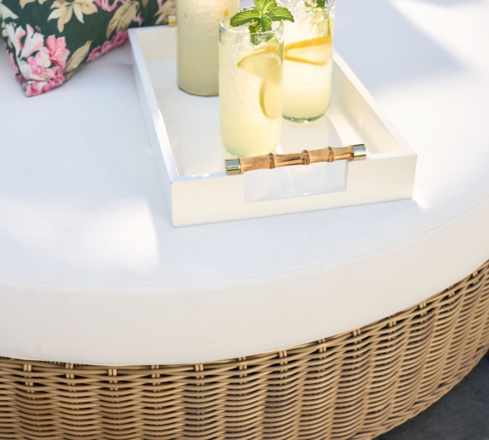outdoor furniture round chaise sofa bed patio daybed lounge chaise leisure sunbed
