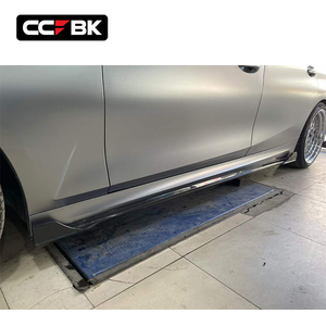 Pour BMW G20 G21 M Sport 318i <span class=keywords><strong>318d</strong></span> 320i 320d 320e 325i 330i 330d 330e 340i 340d <span class=keywords><strong>2018</strong></span>-2026 Jupes de pare-chocs latérales en fibre de carbone sèche - Product Image 5