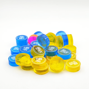 All'ingrosso di precisione trasparente Logo personalizzato in resina acrilica giochi da tavolo Backgammon scacchi pezzi gettoni per favore - Product Image 1