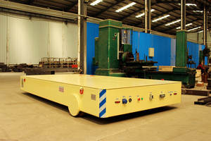 Chariot de transfert électrique robuste avec télécommande pour entrepôt d'usine - Product Image 3