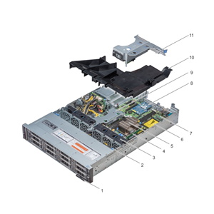 Новый бренд и оригинал Dells Server R540 2u Rack Server <span class=keywords><strong>2</strong></span> Node Xeon <span class=keywords><strong>Processor</strong></span> Server - Product Image 1