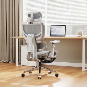 समायोज्य लंबर समर्थन के साथ थोक उच्च बैक जाल एर्गोनोमिक कार्यालय कुर्सी - Product Image 3