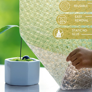 <span class=keywords><strong>Film</strong></span> adhésif statique pour fenêtre en verre dépoli 3D arc-en-ciel, <span class=keywords><strong>film</strong></span> décoratif pour la confidentialité, autocollant en vinyle sans colle pour la maison, la salle de bain, le bureau, la <span class=keywords><strong>porte</strong></span> en verre - Product Image 4
