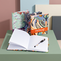 Cuaderno Profesional Personalizado B6 con Tapa Dura Cosida, Impresión con Laminado Mate para Ferias Comerciales, Regalo Premium, Hojas Recicladas Digitales