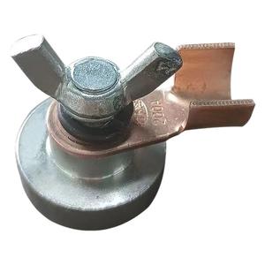 Pince de mise à la terre pour soudage en cuivre, connexion filetée 57 mm, outil de mise à la terre de grande taille - Product Image 5