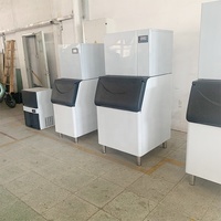Máquina para Hacer Hielo con Capacidad de Almacenamiento de 25 kg, Uso Comercial, Acero Inoxidable, Logotipo Personalizado, Motor Emerson, 110V/220V, 1 Año de Garantía