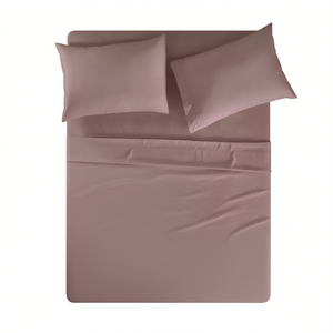 Viasoft King Size <b>Lilac</b> Sheet Set 2000 Thread Count Cotton Breathable Hypoallergenic Home <b>Bedding</b> - Product Image 1
