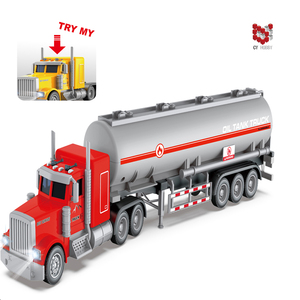 CY HOBBY <span class=keywords><strong>Camion</strong></span> Cisterna Americano Inerziale con Suoni e Luci, <span class=keywords><strong>Rosso</strong></span>, Scala 1:50, Modellino in Metallo Pressofuso con 3 Batterie AG13 per Bambini - Product Image 5