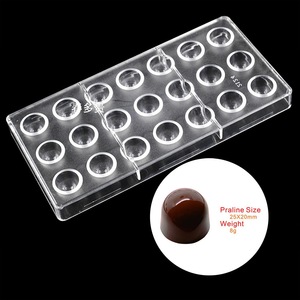 Disposable Plastic Clear Transparent Candy & Chocolate Mold Baking <b>Tools</b> - Product Image 4