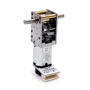 ผู้ผลิตจัดหา มอเตอร์ความเร็ว 12V, มอเตอร์เกียร์โลหะทั้งหมดแบบหนอน N20, มอเตอร์เกียร์ขนาดเล็ก 3V - Product Image 2