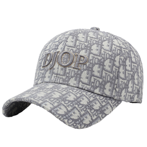Nueva Gorra Deportiva de 6 Paneles con Estampado Completo, Unisex, para las Cuatro Estaciones, Diseño de Parte Trasera Curva, Bordado 3D, Ajustable, Parte Superior Rígida y Delgada - Product Image 1