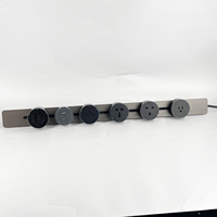 Sistema de tira de alimentación universal de 3 salidas 2025 Enchufe de pista de pared eléctrico USB tipo C multifuncional con corriente nominal de 32A