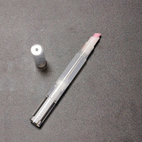 Stylo de soin des cuticules, tube de 2 ml, emballage plastique transparent pour huile de soin des ongles et huile nourrissante