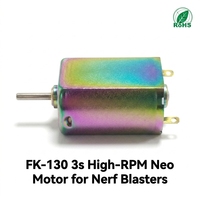 Moteur néodyme à aimant permanent haute vitesse Loki 130 3S personnalisé pour lanceurs Nerf, vélos électriques et volants d'inertie