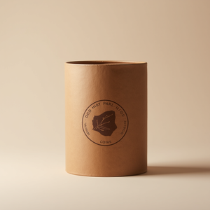 กล่องทรงกระบอกกระดาษคราฟท์แบบเรียบง่ายกล่องทรงกระบอกบรรจุภัณฑ์สำหรับชากาแฟกระดาษแข็งทรงกลมหลอดกระดาษบรรจุอาหาร - Product Image 1