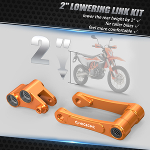 NICECNC Kit de biellettes de suspension arrière abaissantes de 2 pouces pour <span class=keywords><strong>KTM</strong></span> 690 <span class=keywords><strong>Enduro</strong></span> SMC R 2019-2023 <span class=keywords><strong>2024</strong></span> - Product Image 6