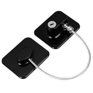 Serrures modernes pour meubles, réfrigérateurs, armoires, tiroirs, fenêtres, coffres-forts pour enfants, sièges de toilettes, en ABS et alliage de zinc, pour le bureau - Product Image 2