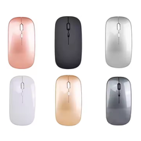 Promo Panas Mouse Wireless BT 2.4G USB X1 Isi Ulang untuk Pengisian Daya Mouse Nirkabel Senyap untuk Laptop PC