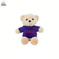 Osos de Peluche Súper Suaves Personalizados por el Fabricante, Rellenos de Algodón PP y Material de Poliéster, para Ocasiones de Cumpleaños, con Logotipo Personalizable