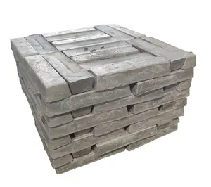 Chinese Factory Direct Sale Aluminum Ingot A7 A8 ADC12 Ingot 99.7 Pure Aluminium Ingot for Sale