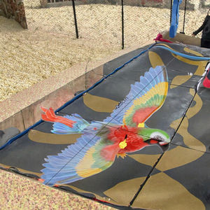 Hot New eco-friendly volanti Eagle & Bird giocattoli interattivi elettrici per gatti appeso in plastica stile cartone animato giocattoli per gatti - Product Image 3