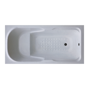 <strong>Hot</strong> Sale High Quality <strong>Sitting</strong> Glossy Drop-In Indoor Custom Size Rectangular Acrylic <strong>Bath</strong> Tub - Product Image 5