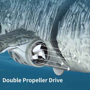 2,4g alta simulación <span class=keywords><strong>Mosasaurus</strong></span> niños Animal Rc juguetes precio barato diseño impermeable personalizable Control remoto juguetes para niños regalo - Product Image 5