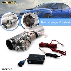 AUTOFAB Sistema de válvula de corte en E de tubo de bajada de escape eléctrico tipo <span class=keywords><strong>I</strong></span> Kit remoto AF-CUT01G - Product Image 1