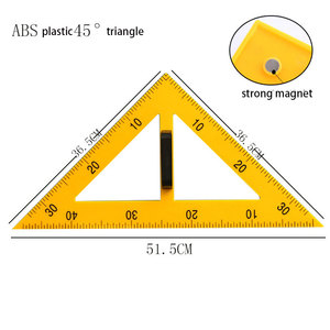 Juegos <span class=keywords><strong>de</strong></span> matemáticas geométricos triangulares magnéticos fuertes personalizados, material didáctico <span class=keywords><strong>de</strong></span> plástico cuadrado grande para profesores educativos - Product Image 2