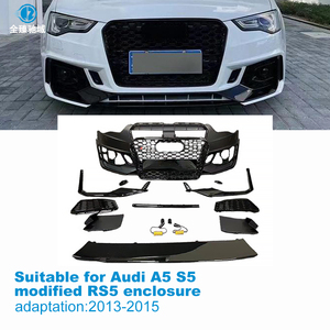 Convient pour la modification et la mise à niveau de l'<span class=keywords><strong>Audi</strong></span> A5/<span class=keywords><strong>S5</strong></span> 2013-2015 vers le pare-chocs avant RS5, le pare-chocs arrière B8.5 modifié en version B9 - Product Image 1