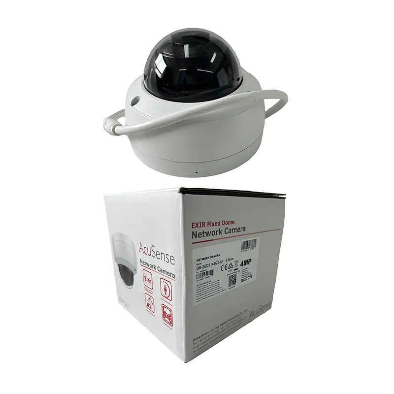 4 Mp Acusense Ingebouwde Microfoon Vaste Dome Netwerkcamera DS-2CD2143G2-IU