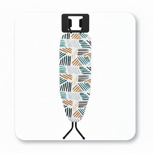 Planche à repasser pliable en acier de base pour usage domestique - Product Image 1