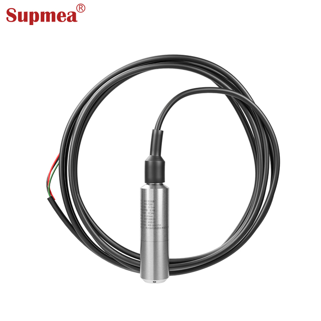 Deep Length Submersible Water Level Transmitter Hydraulic Engineering Liquid Level Sensor Capacitive