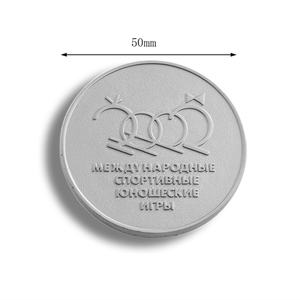 Moneda de Recuerdo Redonda de Metal Plateado de Alta Calidad al por Mayor, Personalizable con su Propio Logotipo - Product Image 5